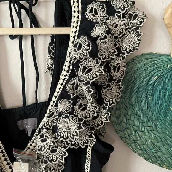 ANTHROPOLOGY Embroidered Lace Blouse - Picture 3 of 9